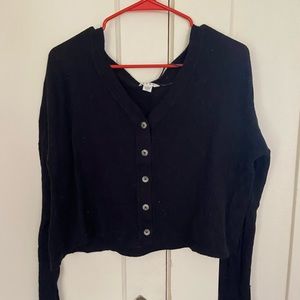 Button Up Aero Sweater